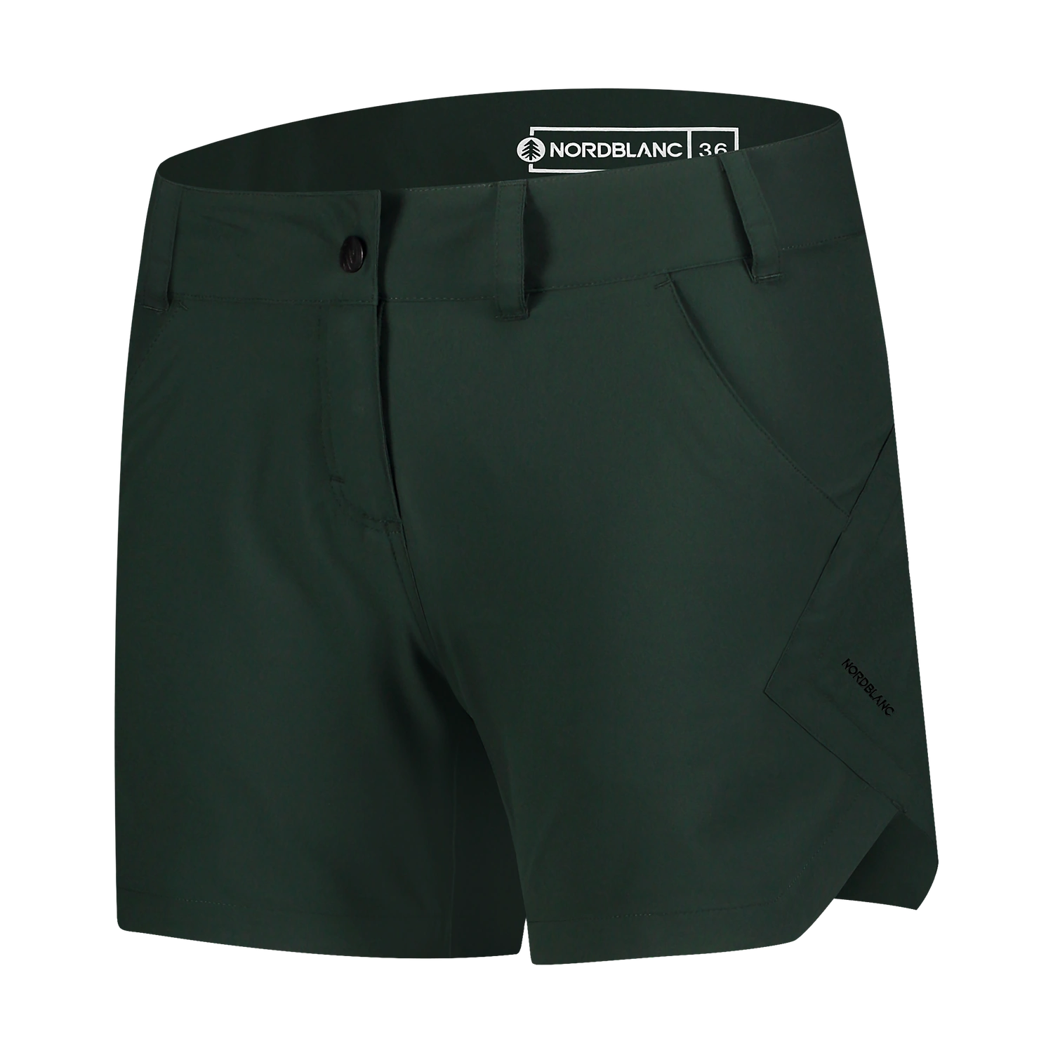 Pantaloni scurți ușori outdoor pentru femei - WINK verzi-1