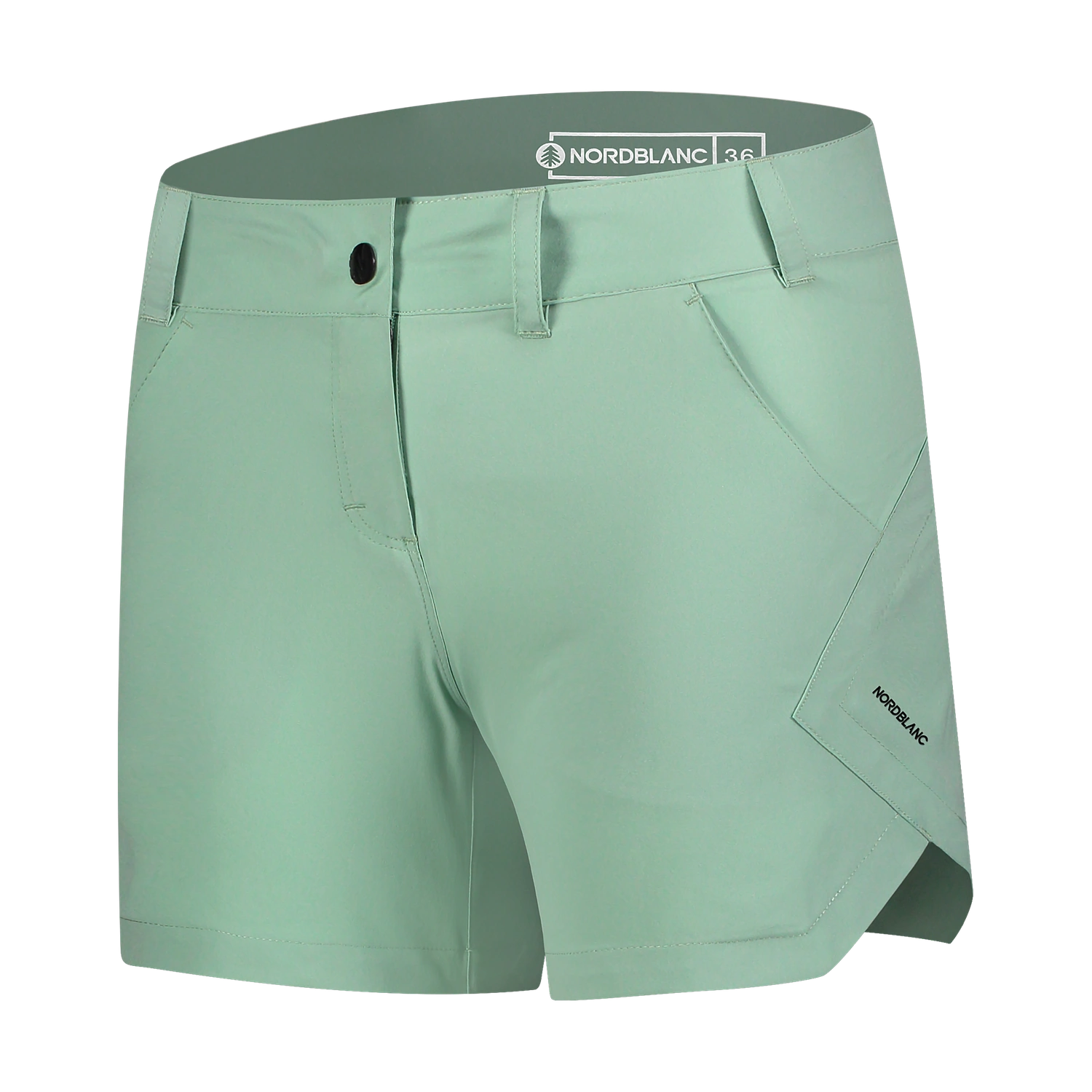 Light outdoor shorts women's - WINK green-1