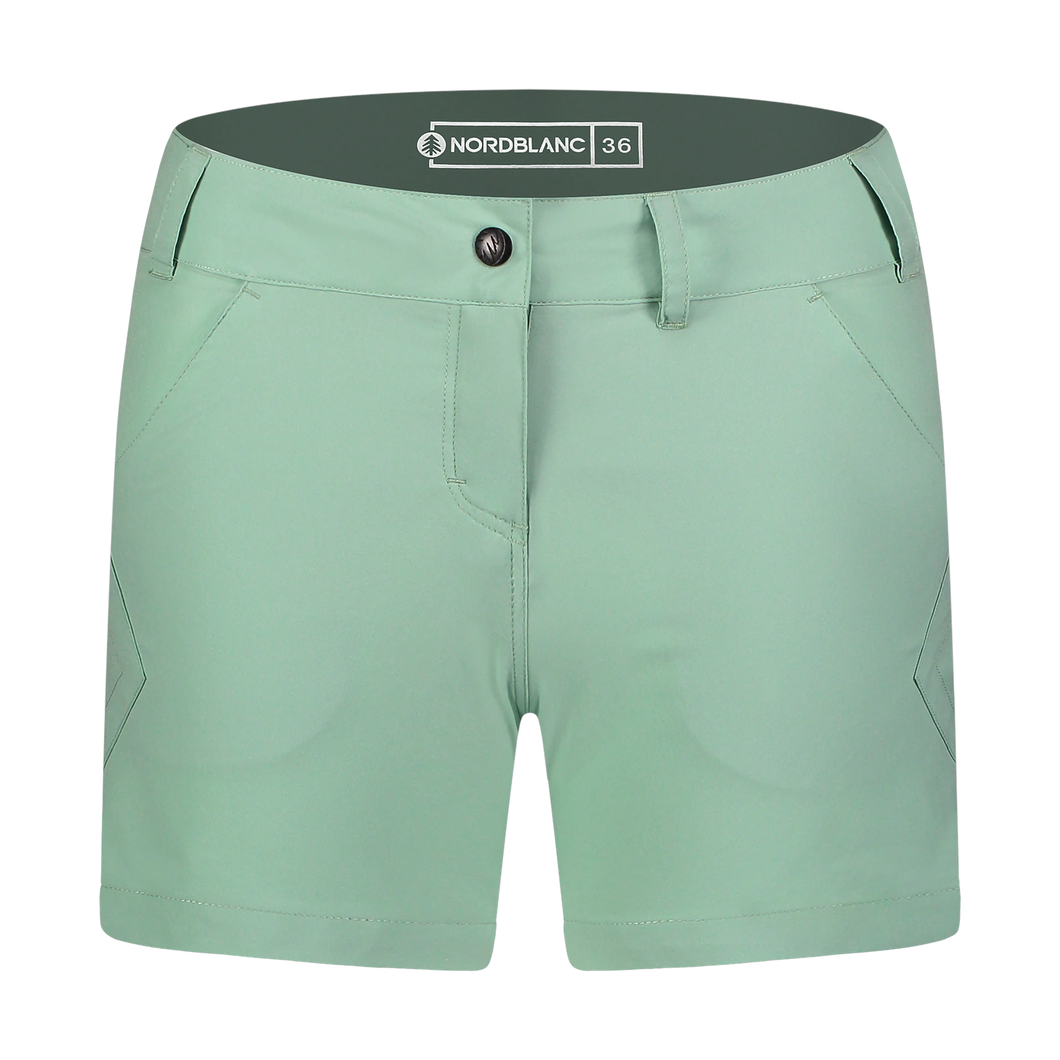 Light outdoor shorts women's - WINK green-2
