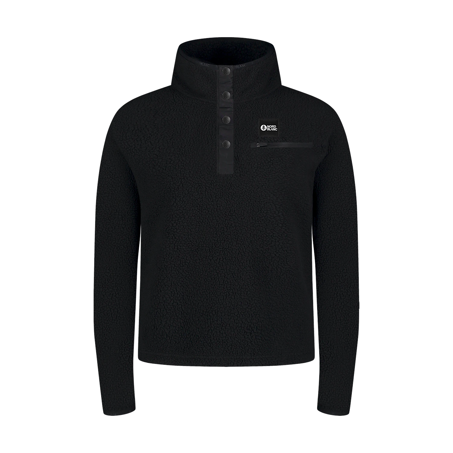 Sherpa fleece bunda dámská - BOLETUS černá