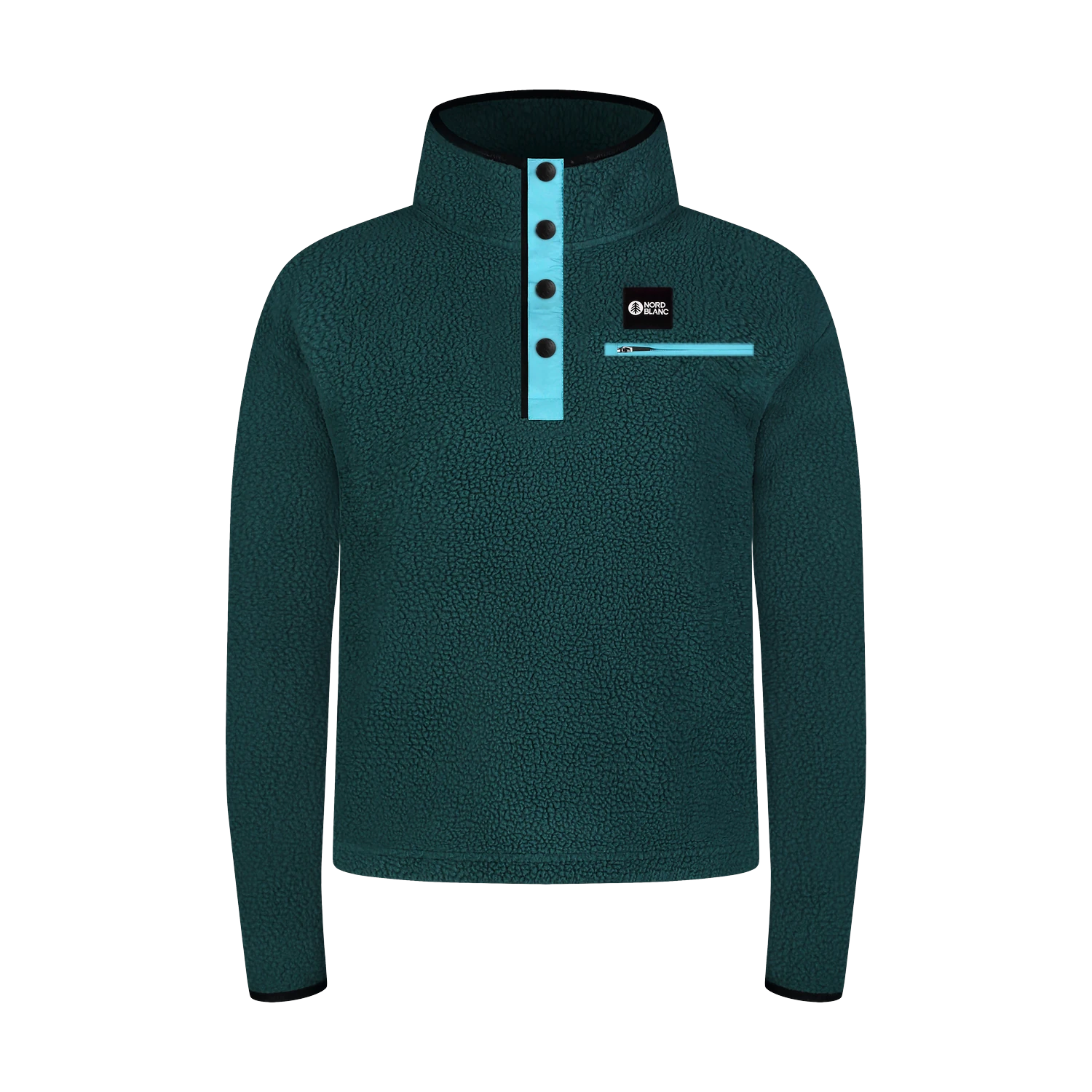 Sherpa fleece bunda dámská - BOLETUS zelená