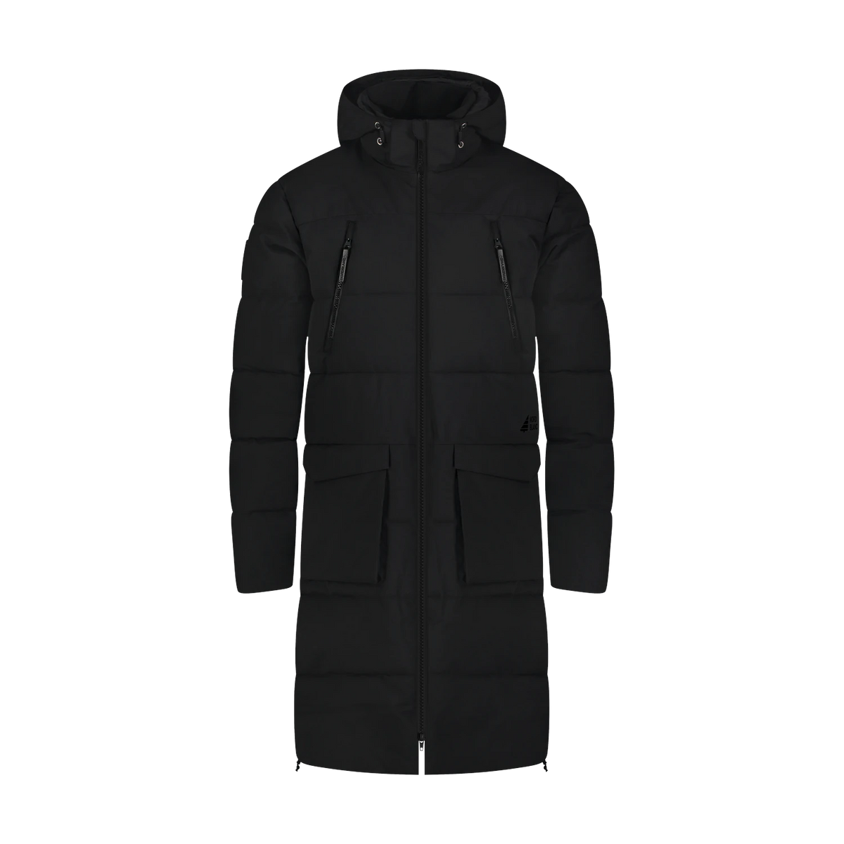 Waterproof winter coat men's - SERAC black