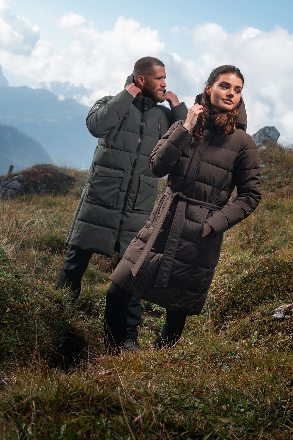 Waterproof winter coat men's - SERAC grey – image 5