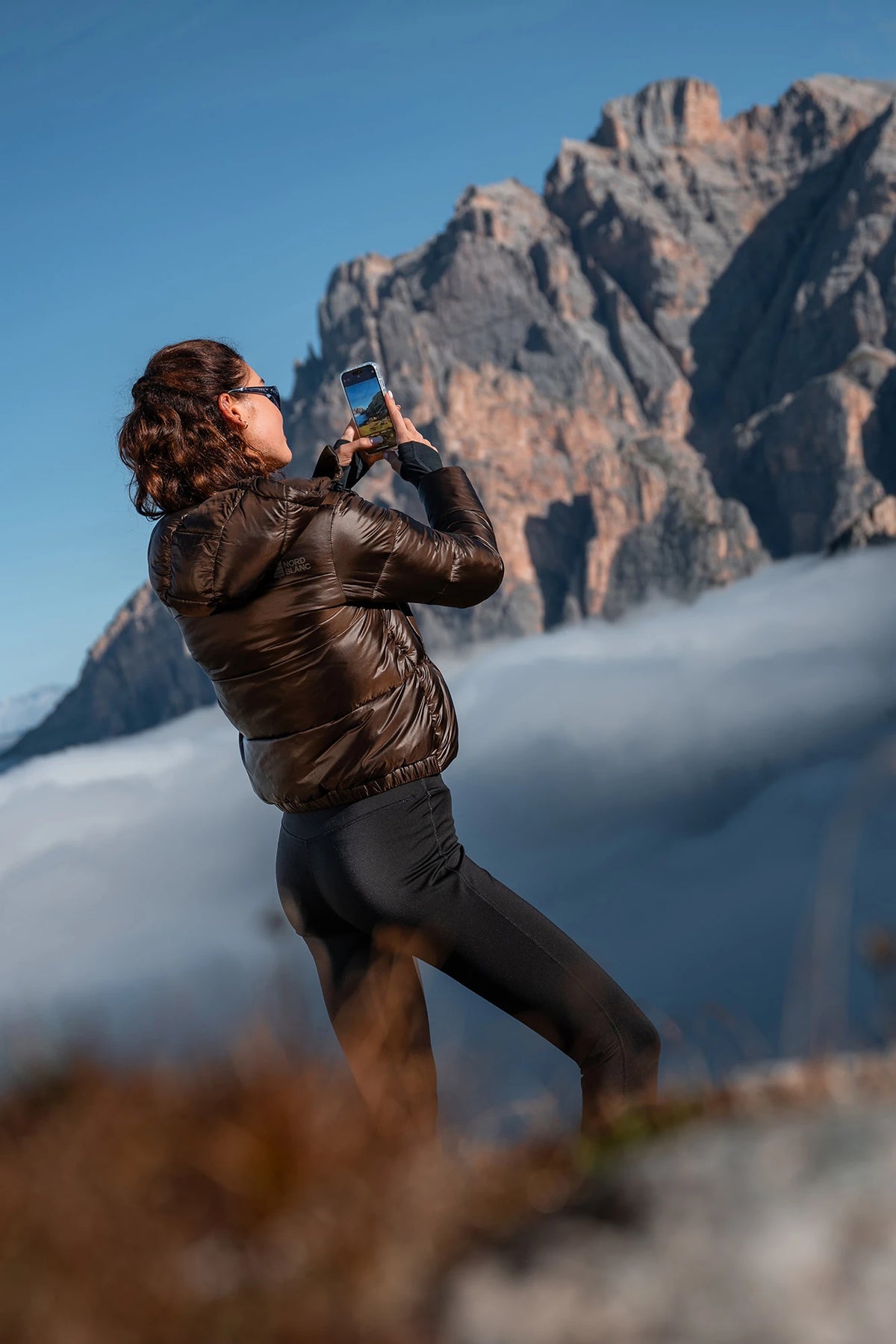Winter jacket women's - ESTUARY brown – image 4