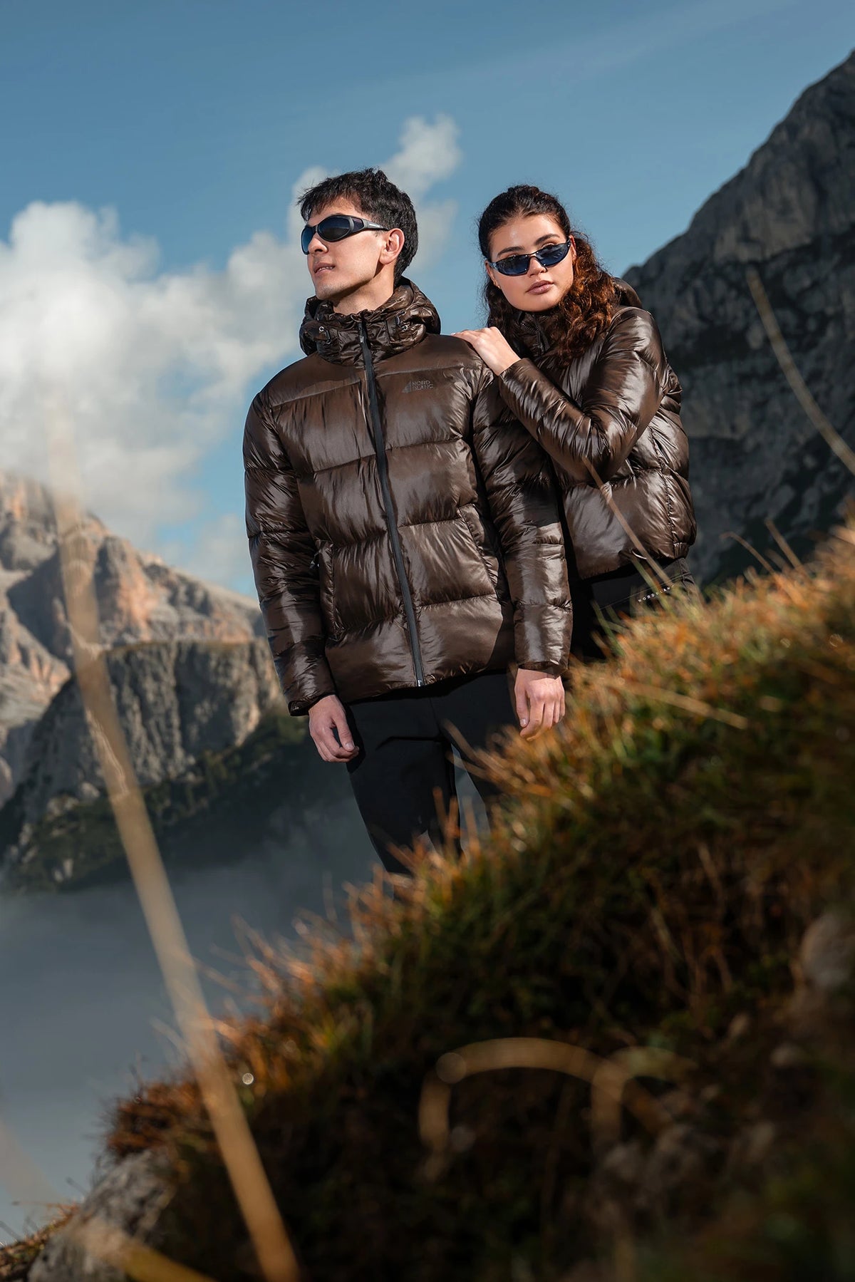 Winter jacket women's - ESTUARY brown – image 5