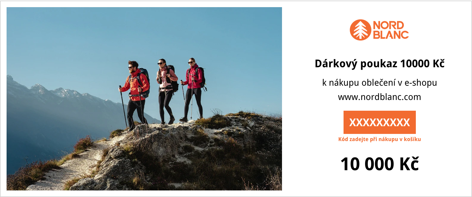 Dárkový poukaz 10000 Kč — Motiv 1