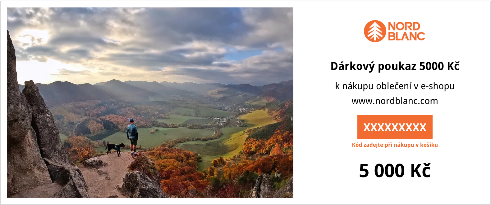 Dárkový poukaz 5000 Kč — Motiv 3